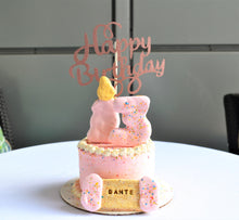 Load image into Gallery viewer, Personalized Gourmet 4Inch Birthday Cake