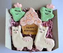 Load image into Gallery viewer, Gourmet Llama Love Birthday Cookie Box