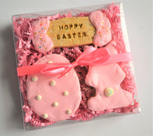 Load image into Gallery viewer, Hoppy Easter Polka Dot Gourmet Dog Treat Box