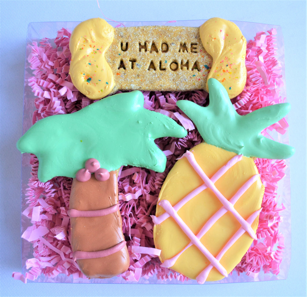 U Had Me At Aloha Gourmet Cookie Box