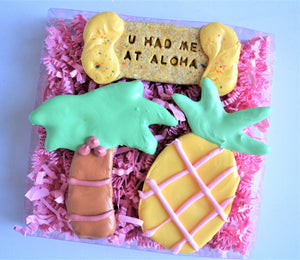U Had Me At Aloha Gourmet Cookie Box
