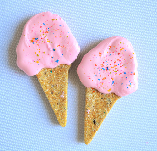 Birthday Collection, Gluten-Free, Strawberry Ice Cream Cone, 12/case (Wholesale)