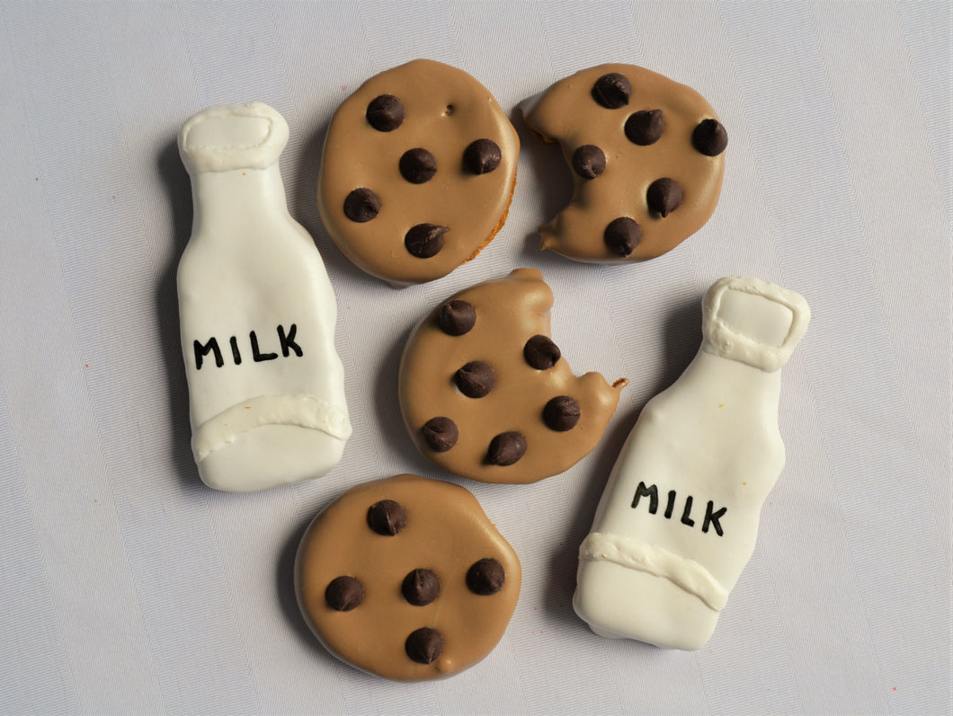 Cookies N' Milk Gourmet Dog Treat Box
