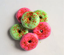 Load image into Gallery viewer, Mini Gourmet Christmas Donuts