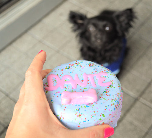 Pup-Sized Gourmet Birthday Cake