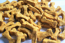 Load image into Gallery viewer, BULK  Discounted Organic Dog Bone Treats (Peanut Butter &amp; Pumpkin Flavor)