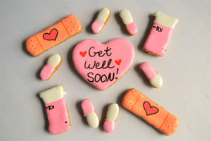 "Get Well Soon" Cookie Box