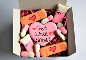 "Get Well Soon" Cookie Box